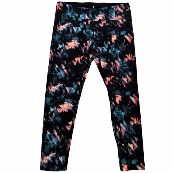 Tuff Athletics Workout Exercise Leggings Size Large - Picture 1 of 13